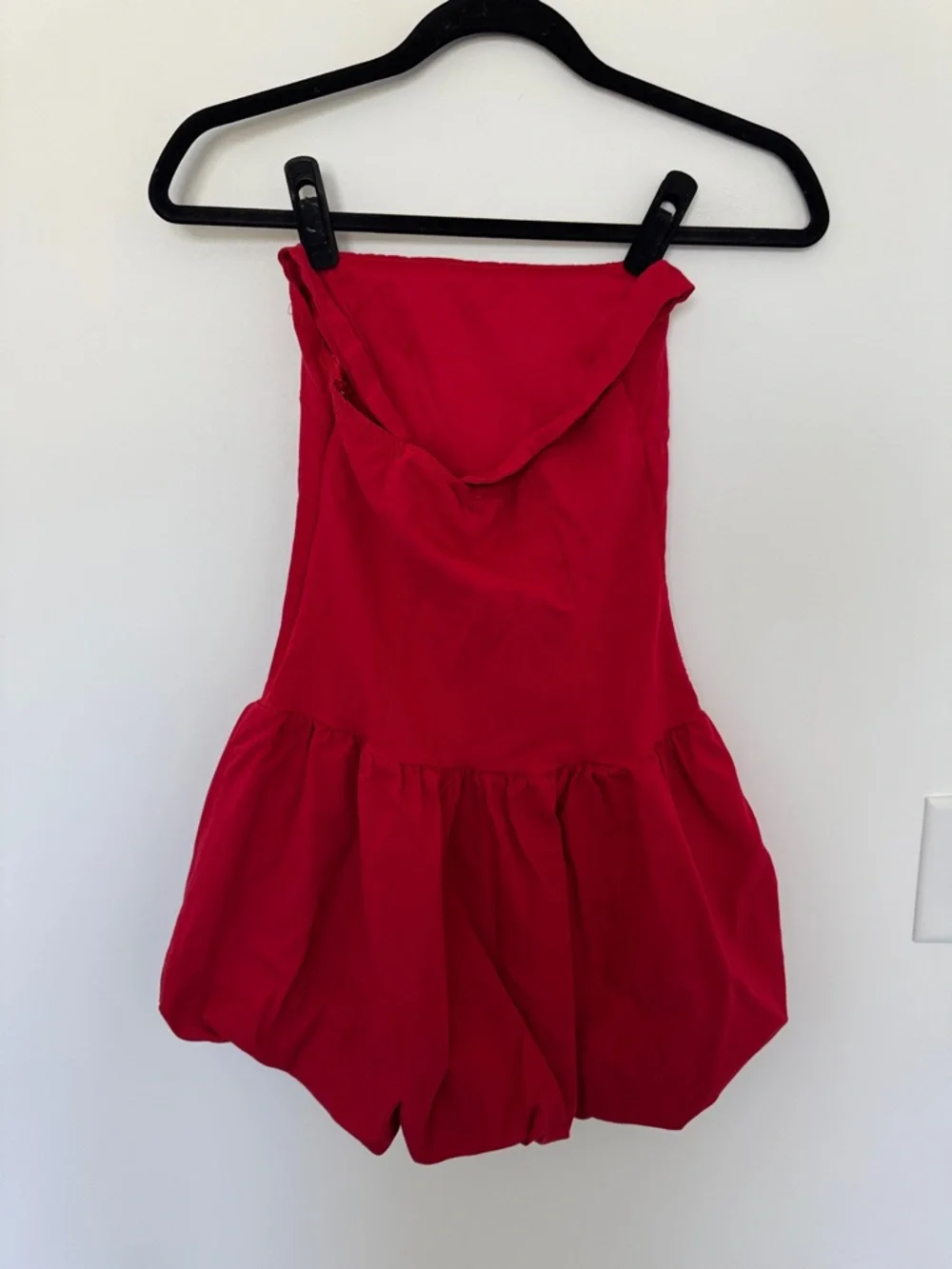 Hello Molly Perfect Personality Halter Mini Dress Red, Bubble Hem - Size 4 - Picture 5 of 8